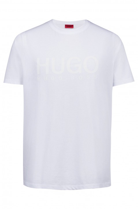 HUGO Relaxed-Fit T-Shirt Dolive-U1 aus Baumwoll-Jersey mit Logo Farbe weiss 100