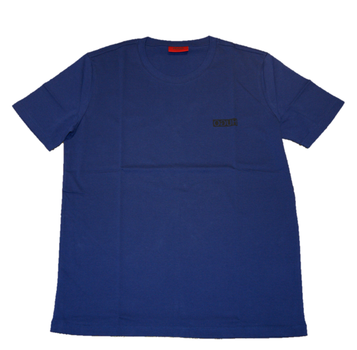 HUGO TEE SHIRT DURNED FARBE BLAU 421