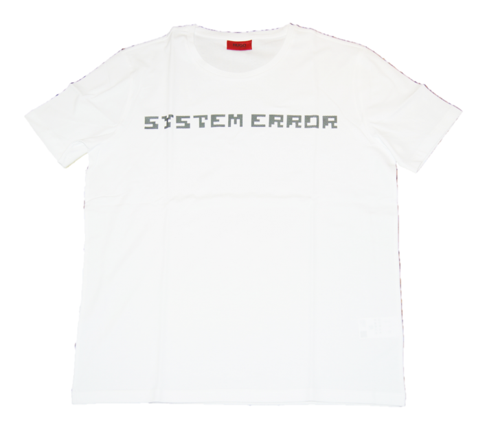 HUGO REGULAR FIT T-SHIRT DERRO FARBE WEISS 100