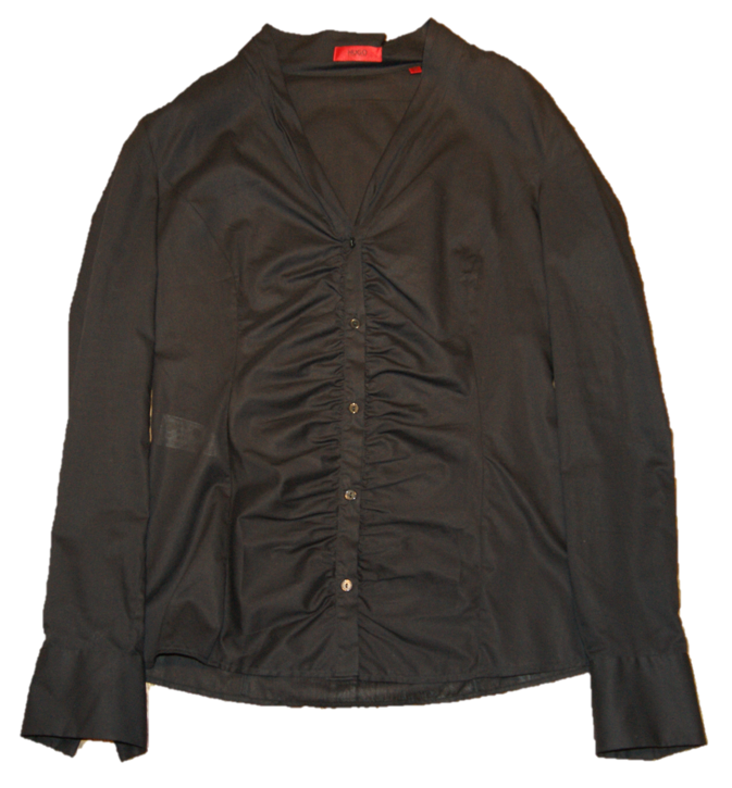 HUGO BLUSE ETMA FARBE SCHWARZ 001