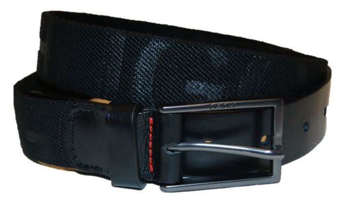 HUGO  Stretchgürtel GILD-TAPE_SZ30  mit Hugo Logo schwarz