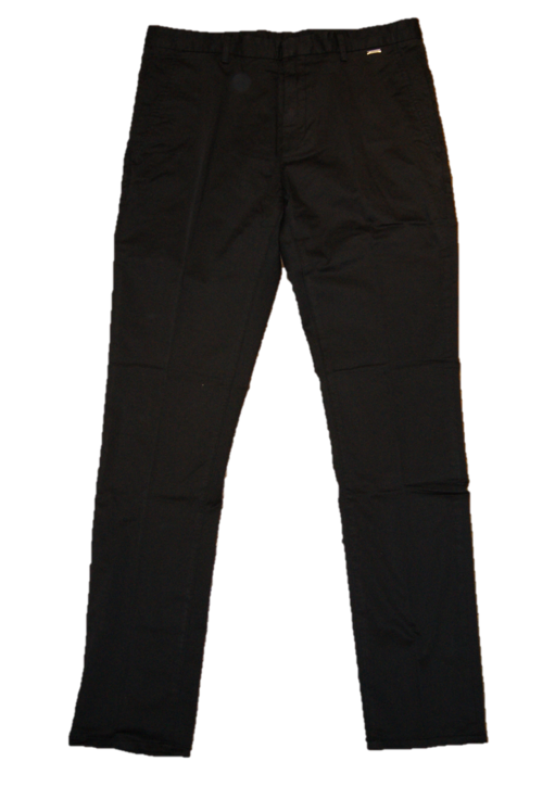 HUGO Tapered-Fit Chino aus Stretch-Baumwolle Helgo1-D Farbe schwarz 001