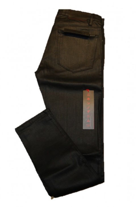 HUGO Skinny-Fit Jeans HUGO 734 aus beschiteten Japan-Denim  schwarz 001 31/34
