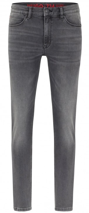 Hugo Schwarze Extra Slim-Fit Jeans HUGO 734 aus besonders softem Denim schwarz 019