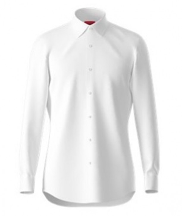 HUGO Herren Hemd KENNO aus der INFINITY LAB Serie weiss 100