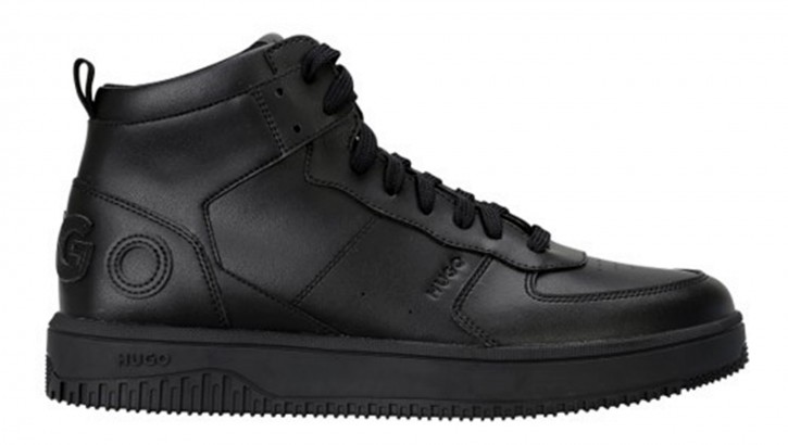 HUGO Herren Kilian_hito_FL High Top Sneaker schwarz 001