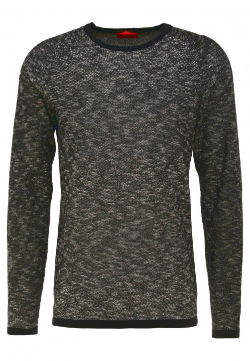 HUGO Strick Pullover Sork Farbe schwarz 001 S