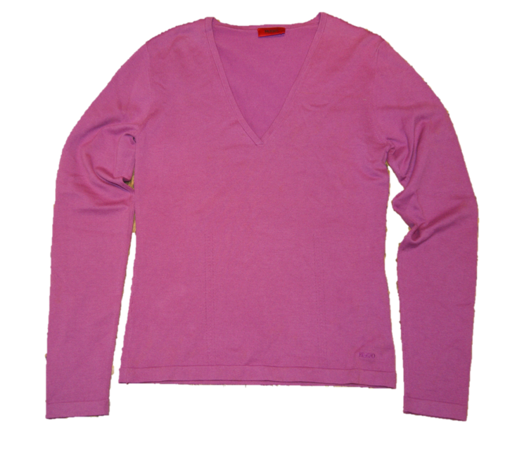 HUGO Women Pullover SEVITTALA Baumwolle mit Stretchanteil Farbe pink 510