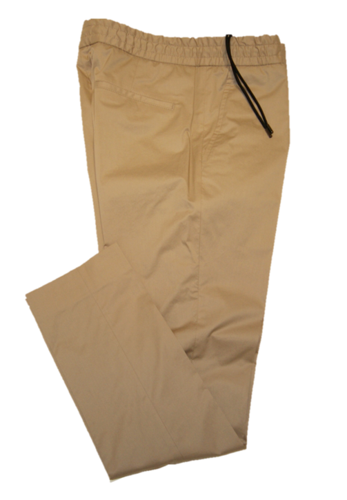 HUGO Tapered-Fit Hose ZANDER192 aus natürlich elastischer Baumwolle sand 265