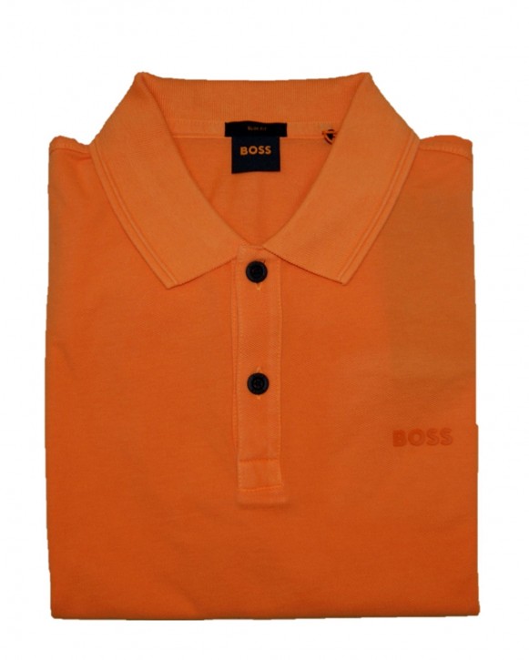 Hugo Boss Slim-Fit Poloshirt Prime aus Baumwoll-Piqué Orange 815 XXXL