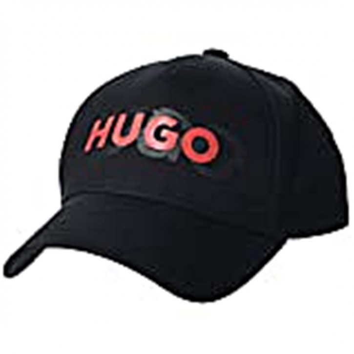 Hugo Cap Men-X 576_D-7 aus reinem Baumwolltwil Schwarz 001
