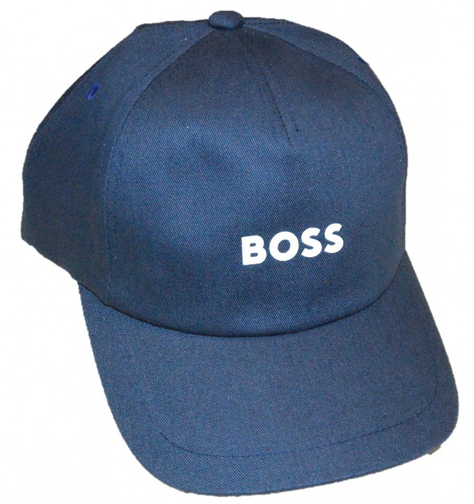 Hugo Boss Cap Fresco-3 aus Baumwoll-Twill mit Logo Dunkelblau 405