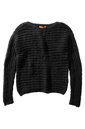 BOSS ORANGE PULLOVER INDIANNA FARBE SCHWARZ 001