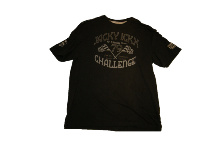 JACKY ICKX T-SHIRT CHALLENGE FARBE SCHWARZ