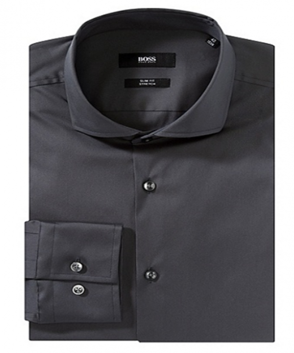 BOSS BLACK HEMD JASON FARBE DUNKELGRAU 023