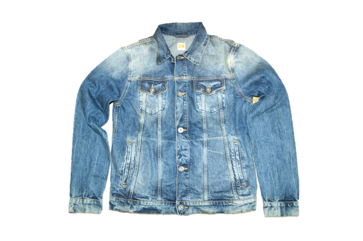BOSS ORANGE JEANSJACKE ORANGE1 FARBE BLAU 421