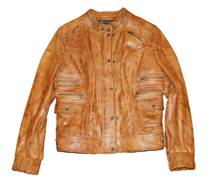 BOSS ORANGE LEDERJACKE JITALY FARBE BROWN 220