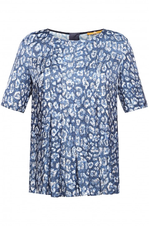 BOSS ORANGE BLUSE KAFEMY FARBE GEMUSTERT 978