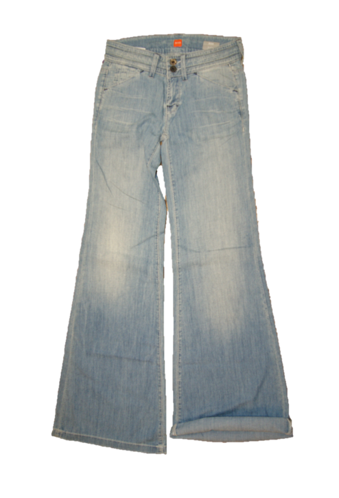 BOSS ORANGE JEANS  LAIMA SEVENTIES FARBE BLAU 450