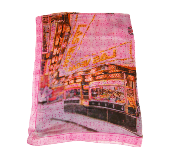 MASHA AND KATE TUCH LAS VEGAS FARBE PINK