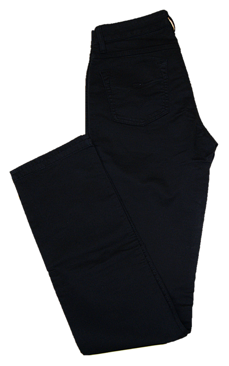 HUGO BOSS Damen Jeans LESSUNTA COLOURED straight fit schwarz 001 29/34