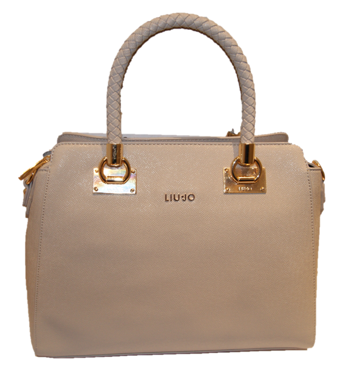 LIU JO HANDTASCHE ANNA SHOPPING L FARBE 09h30 tortora chiaro