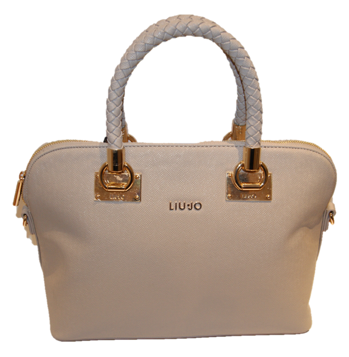 LIU JO HANDTASCHE SHOPPING M ANNA FARBE TORTORA CHIARO