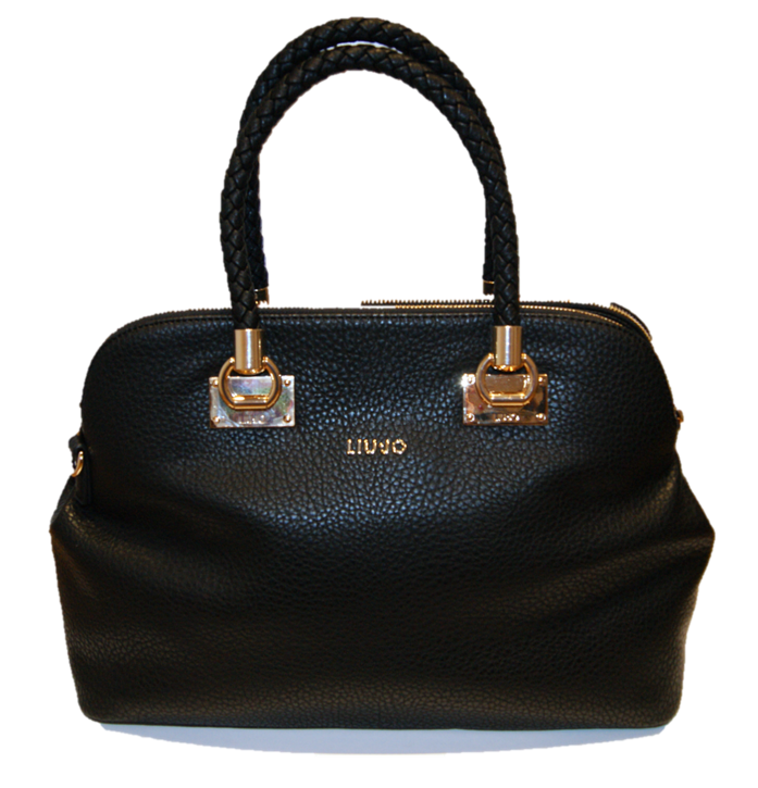 LIU JO TASCHE SHOPPING 3 SCOMPARTI FARBE SCHWARZ 22222