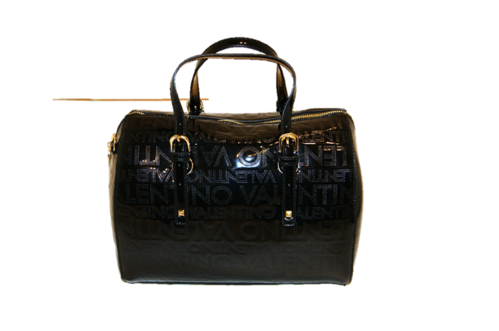 VALENTINO HANDTASCHE LUNE ROUND FARBE SCHWARZ