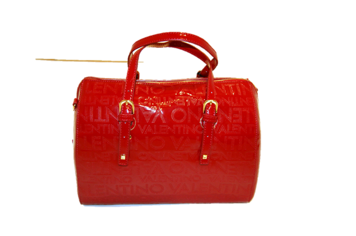 VALENTINO HANDTASCHE LUNE ROUND  FARBE ROT