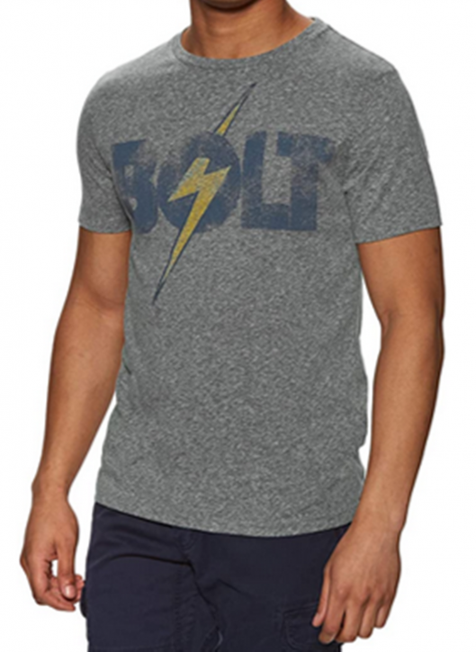 Lightning Bolt Herren T-Shirt BOLT S12 dark grey melange M