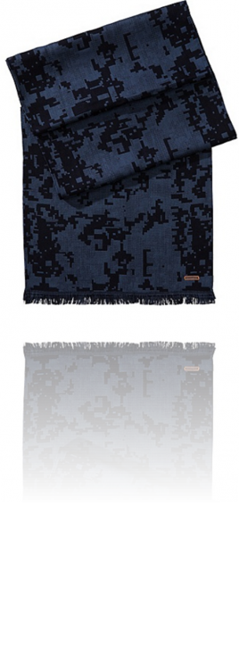 BOSS ORANGE SCHAL NECAMO FARBE : 404 DUNKELBLAU