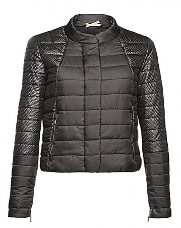 BOSS ORANGE STEPPJACKE OVESSA FARBE SCHWARZ 001