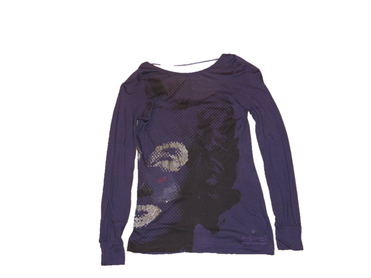PEPE JEANS ANDY WARHOL T-SHIRT ANNETTE FARBE LILA S
