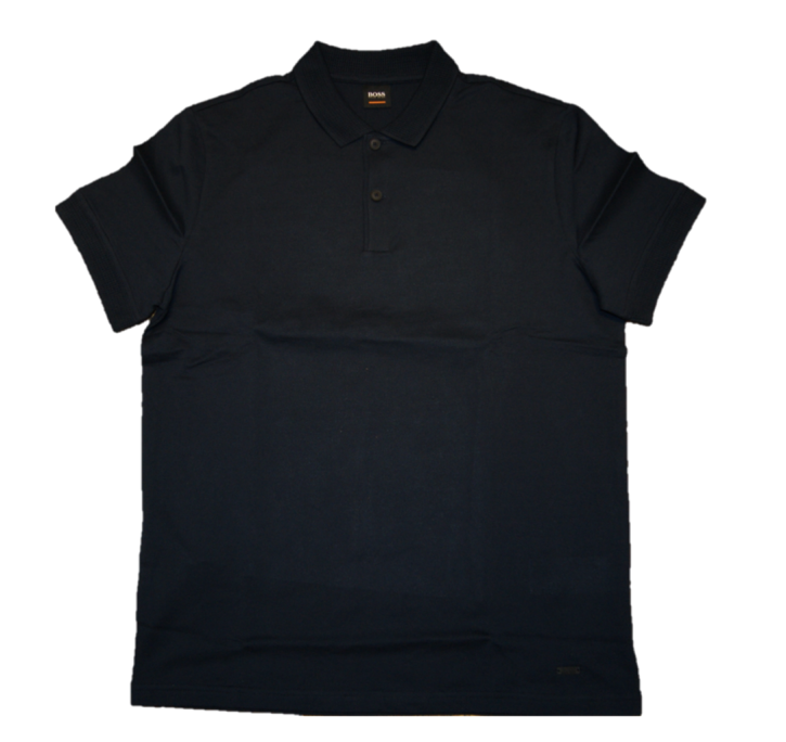 BOSS Herren Polo Shirt Pknitway aus einer soften Baumwolle dunkelblau 404