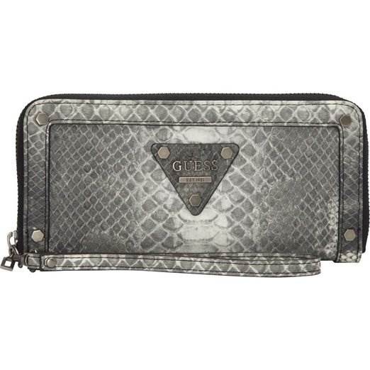 GUESS GELDBÖRSE PRESLEY LARGE ZIP AROUND FARBE SLATE