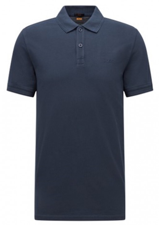 Hugo Boss Slim-Fit Poloshirt Prime aus Baumwoll-Piqué dunkelblau 402 XXXL