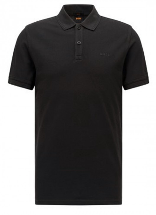 Hugo Boss Slim-Fit Poloshirt Prime aus Baumwoll-Piqué schwarz 001 XXXL