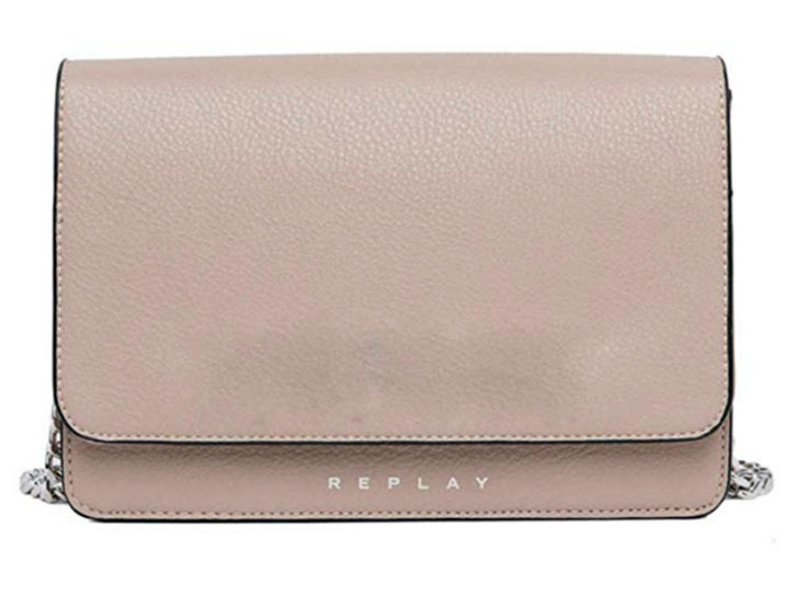 REPLAY Damen Clutch Fw3880.000.a0132d mit Sternegurt beige