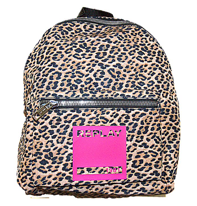 REPLAY Damen Rucksack FW3771000D in Leo look