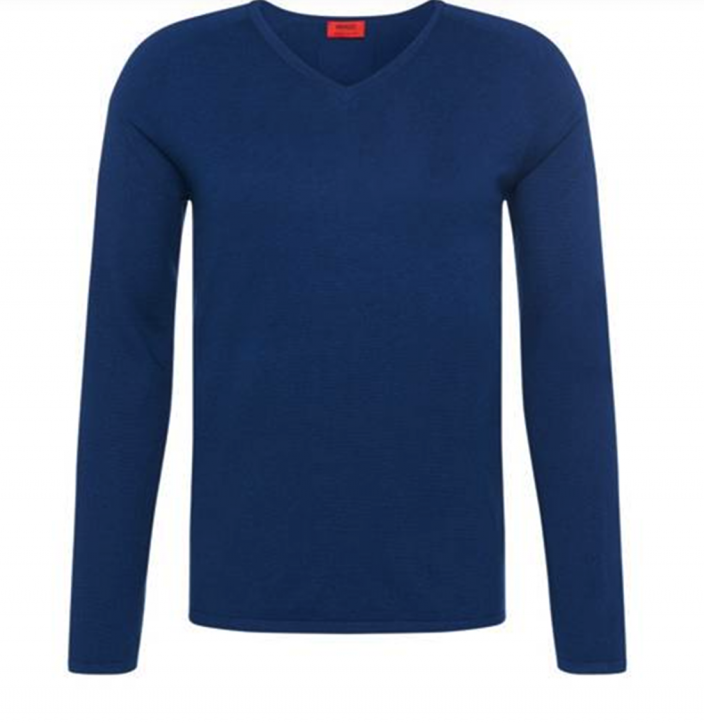 HUGO PULLOVER SAN JOSE FARBE ROYALBLAU 421