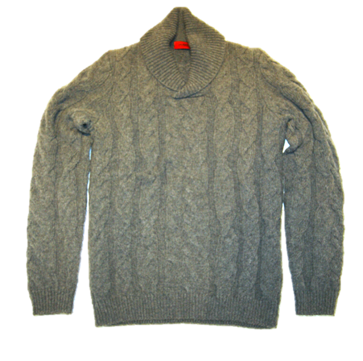 HUGO PULLOVER SCABLE FARBE DUNKELGRAU 021