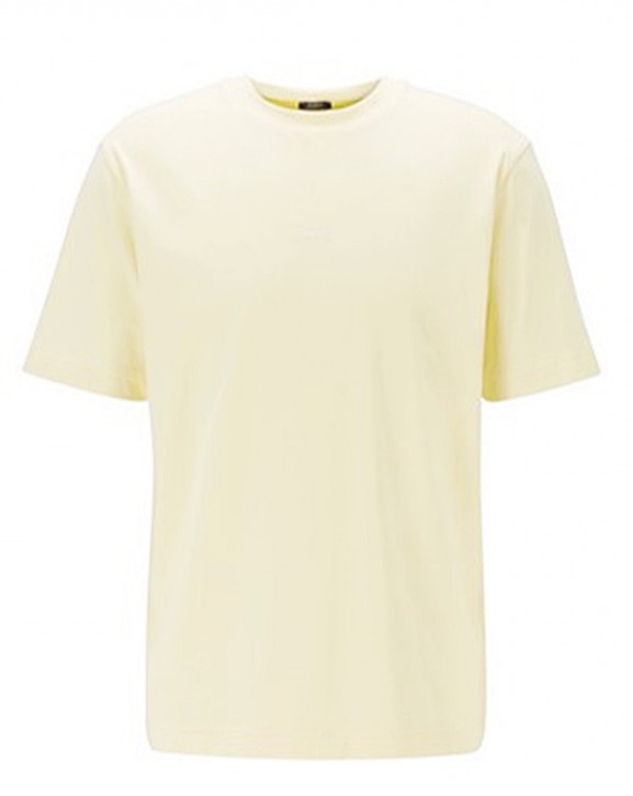 HUGO BOSS T-Shirt TChup aus Stretch-Baumwolle mit Logo Farbe hell beige 272