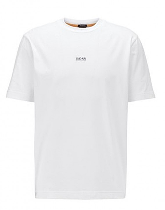 HUGO BOSS T-Shirt TChup aus Stretch-Baumwolle mit Logo Farbe weiss 100 XXXL