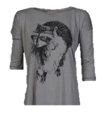 BOSS ORANGE TEE TILJA FARBE LIGHT PASTEL GREY 055