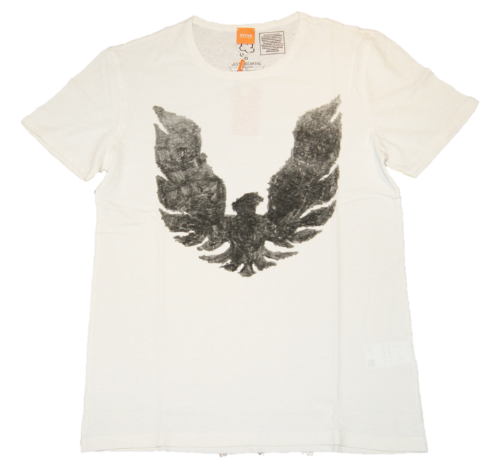 BOSS ORANGE T-SHIRT TOUCHBACK 2 FARBE BEIGE 105