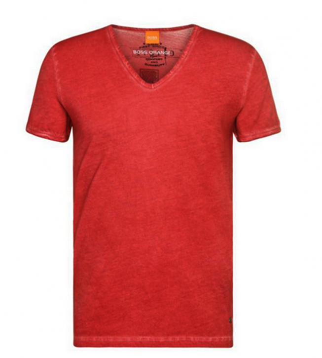 BOSS ORANGE T-SHIRT TOULOUSE FARBE MEDIUM RED 616