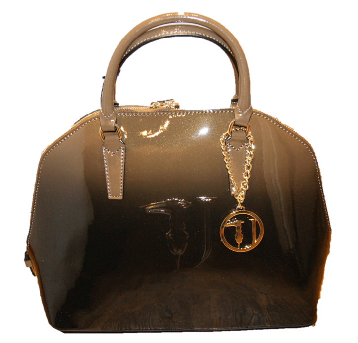 TRUSSARDI HANDTASCHE ISCHIA DOME FARBE SCHWARZ 064