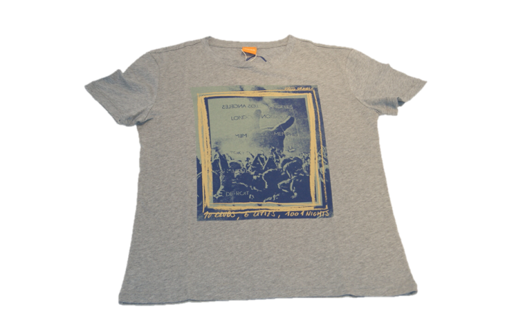 BOSS ORANGE TSHIRT TEDROS 3  FARBE GRAU 030