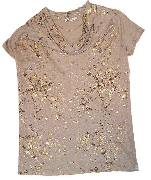 BOSS ORANGE T-SHIRT TULKA FARBE 425 OPEN BROWN